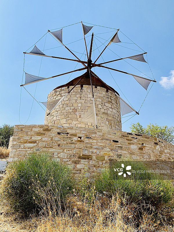 希腊风车图片素材