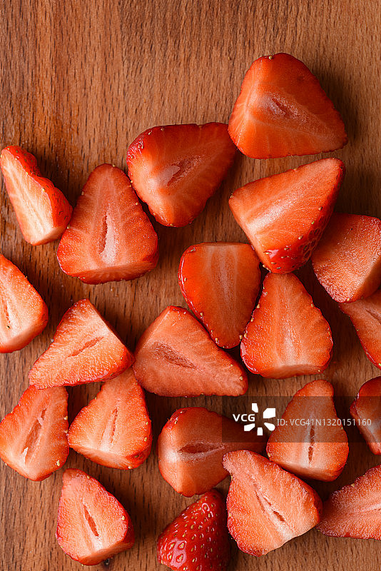预处理草莓图片素材