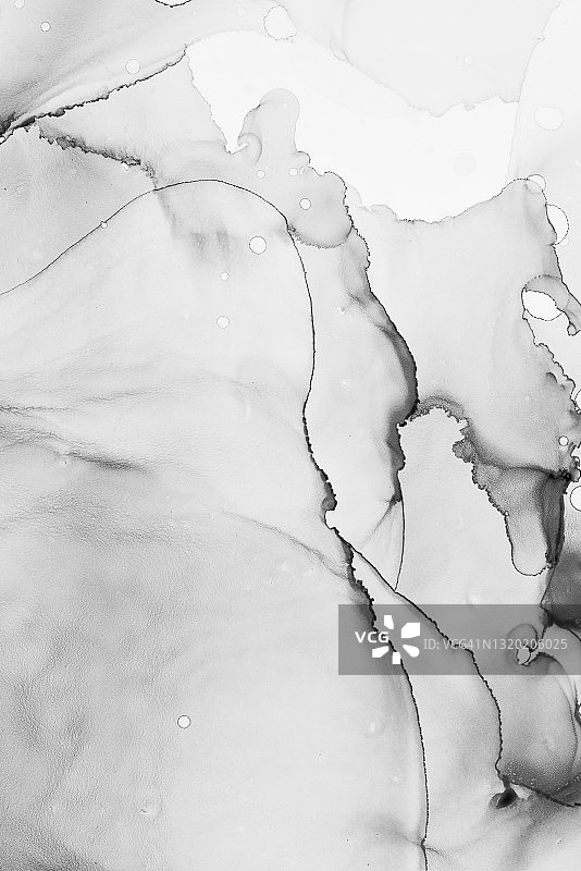 旧纸纹背景上的各种水彩图片素材