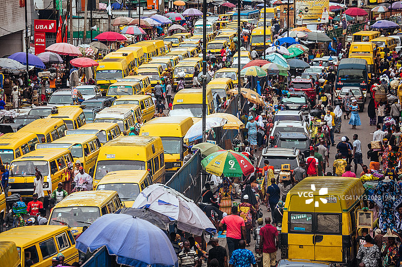 非洲大都市—尼日利亚拉各斯图片素材