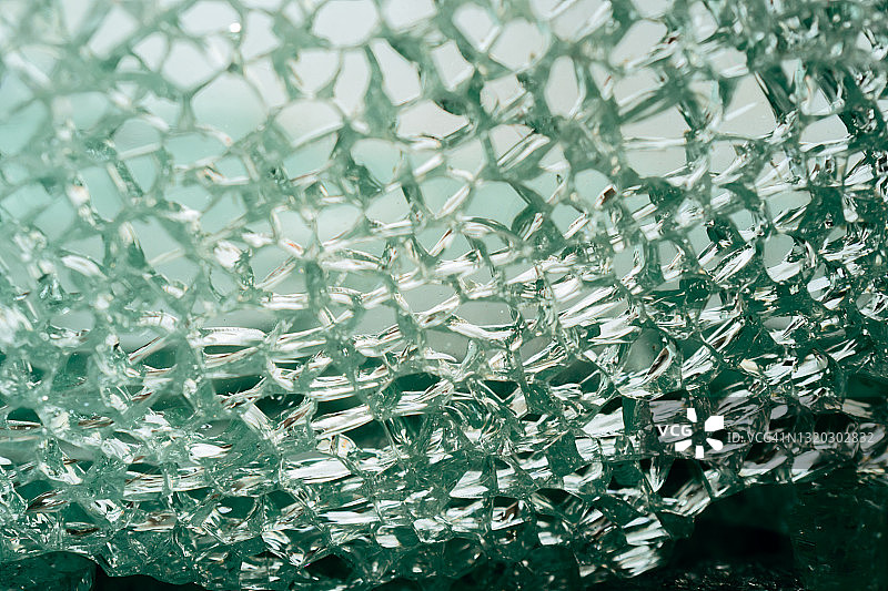 钢化玻璃裂纹图片素材