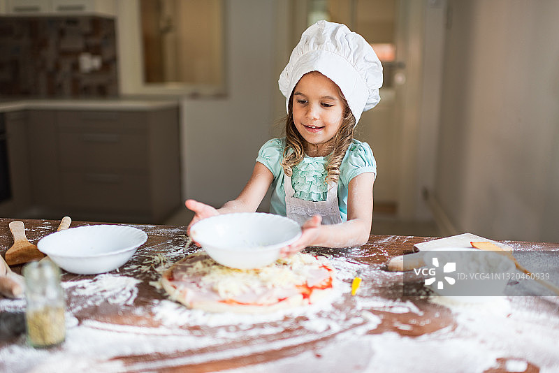 在家准备食物图片素材