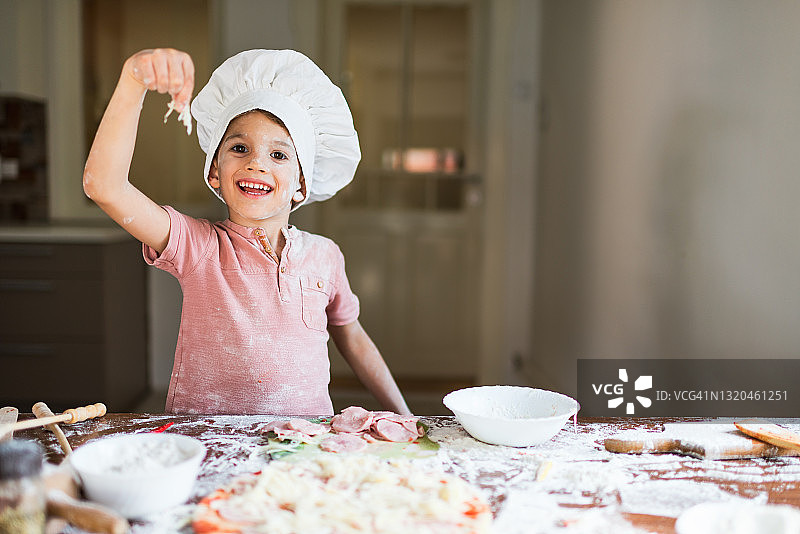 在家准备食物图片素材