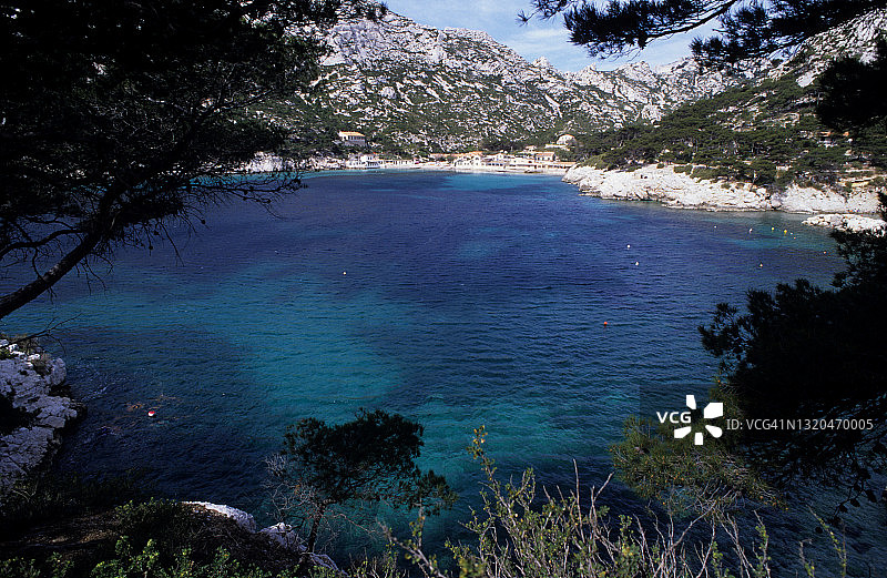 马赛索尔米欧海湾图片素材