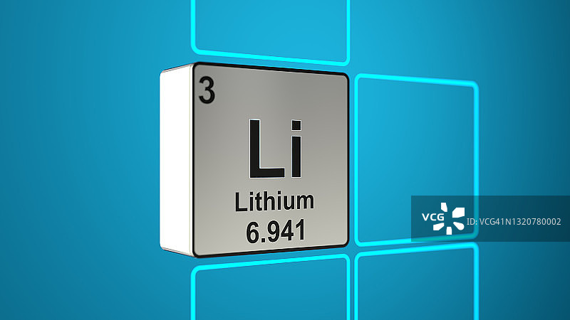 锂抽象概念图片素材