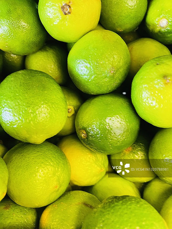 各种柑橘类水果：青柠图片素材