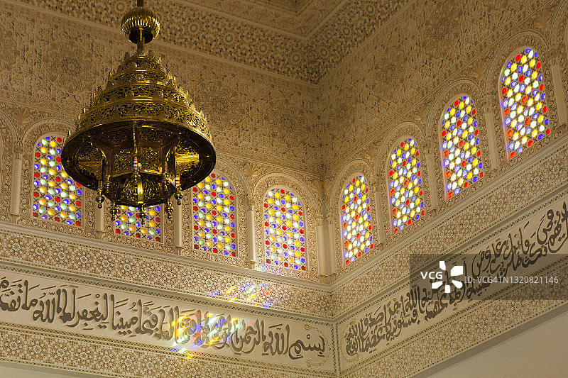 摩洛哥里萨尼清真寺图片素材
