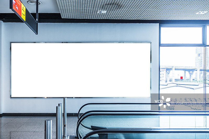 易拉宝广告banner媒体展示背景，空白背景图片素材