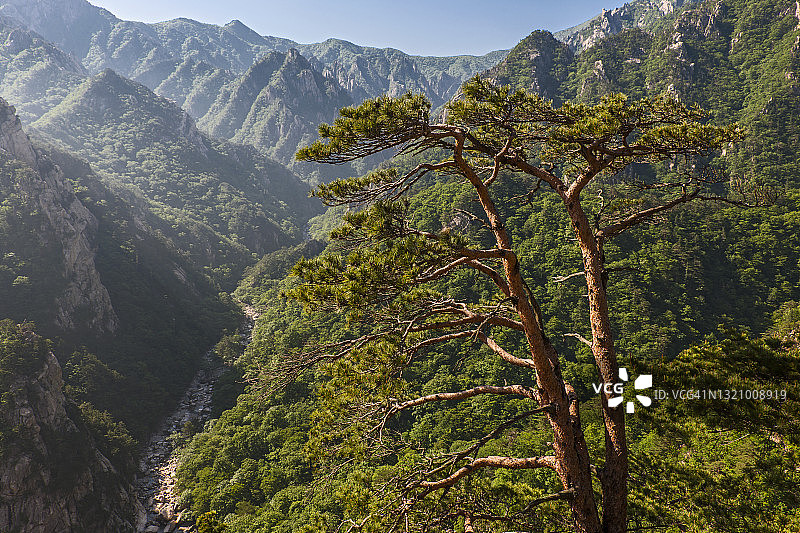 韩国雪岳山国家公园的风景图片素材