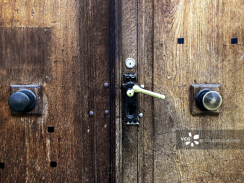 古老的木门图片素材