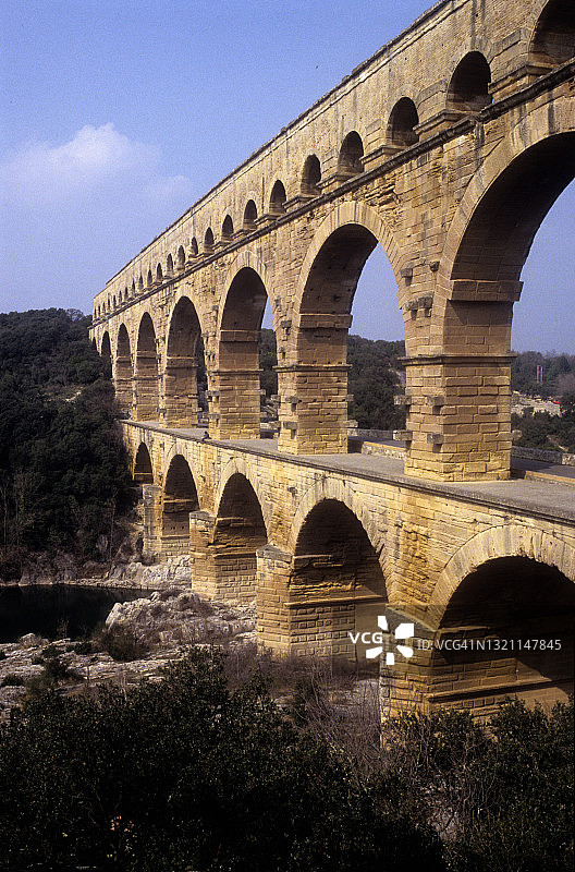 加尔桥图片素材