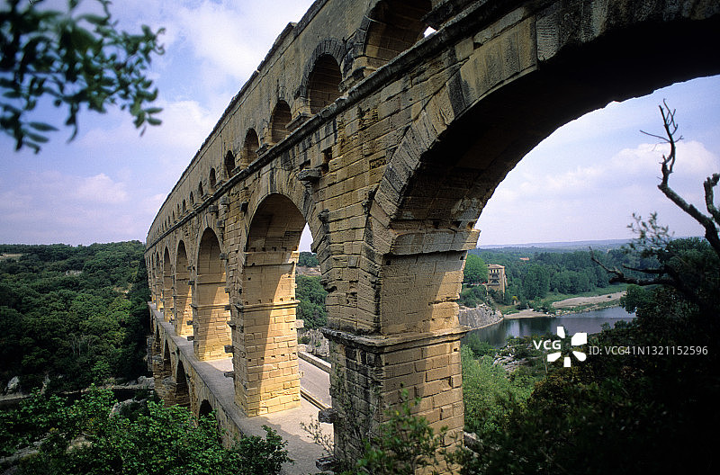 加尔桥图片素材