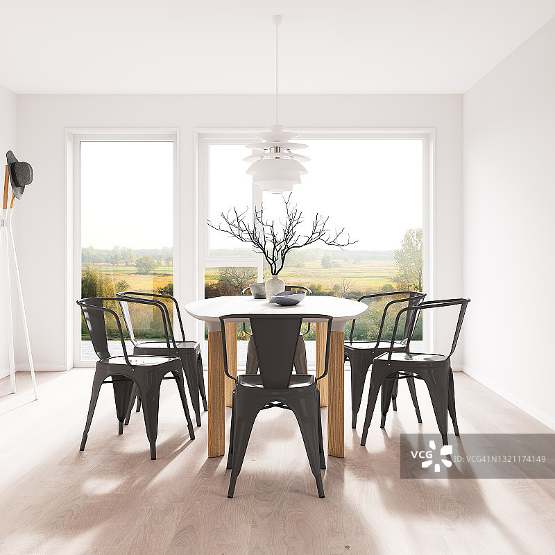 现代餐厅室内设计图片素材