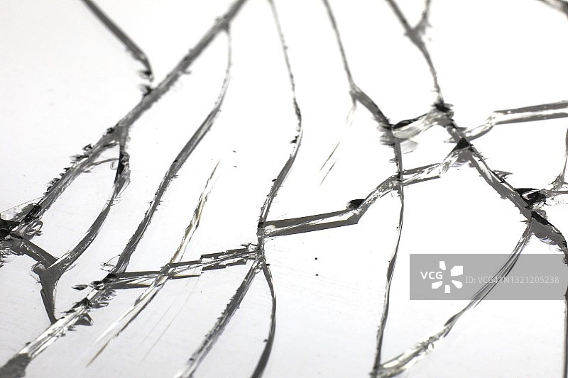 碎玻璃镜子特写图片素材