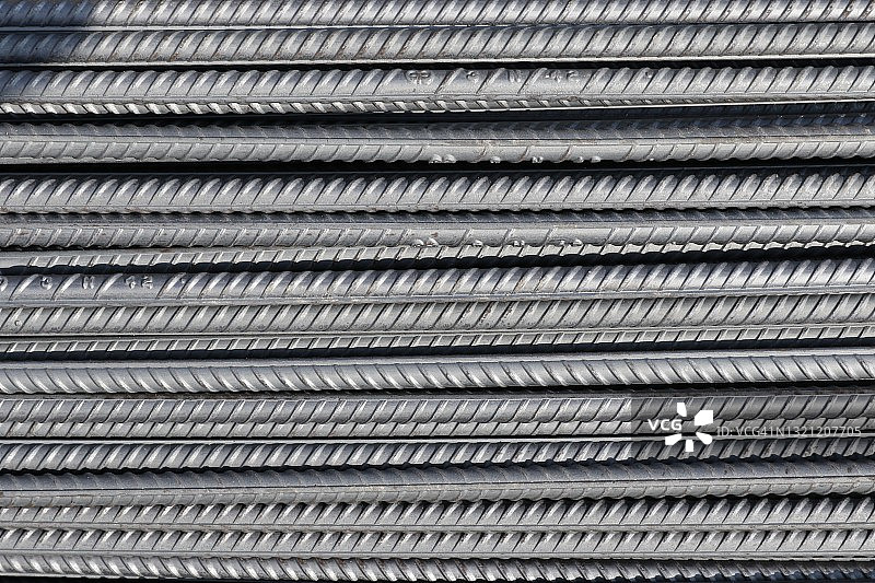 用于建筑的钢棒图片素材