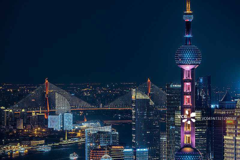 上海全景图片素材