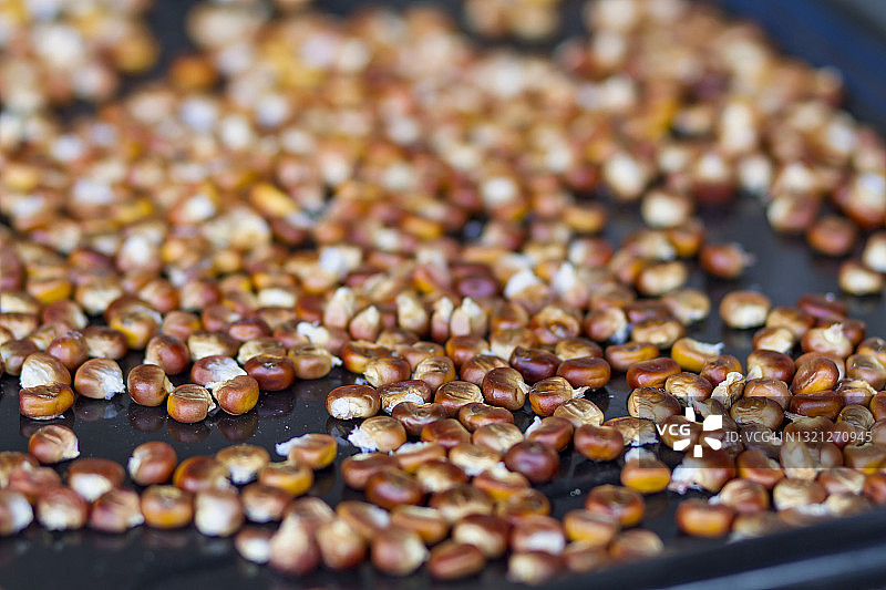 烤玉米粒图片素材