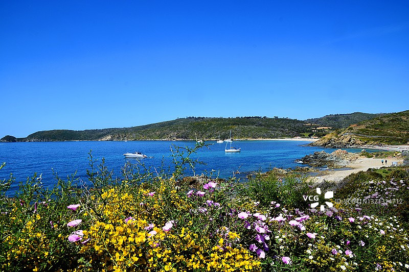 法国南部的塔亚角图片素材