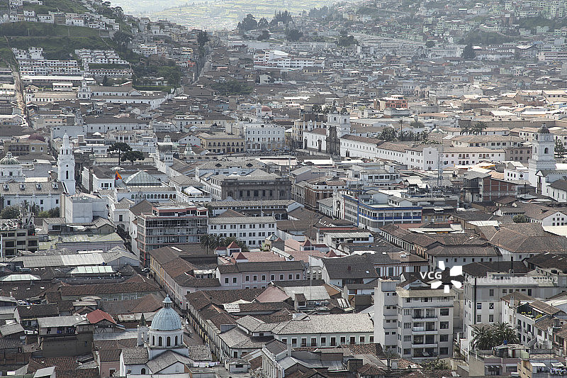 拥挤的城市景观图片素材