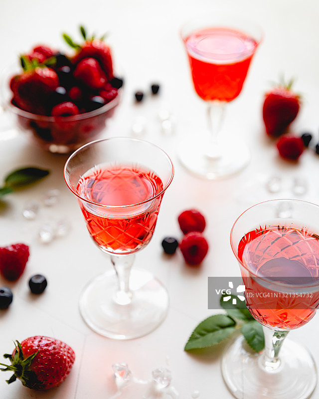 草莓代基里酒图片素材