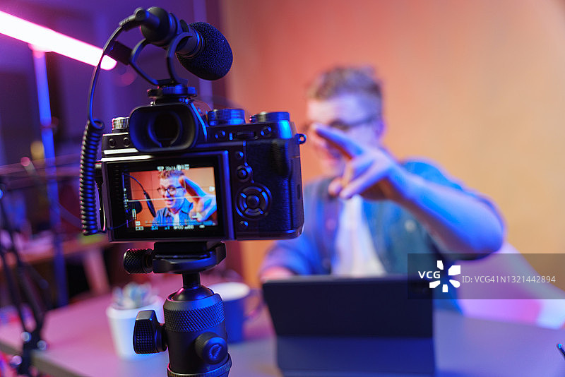 视频博主图片素材