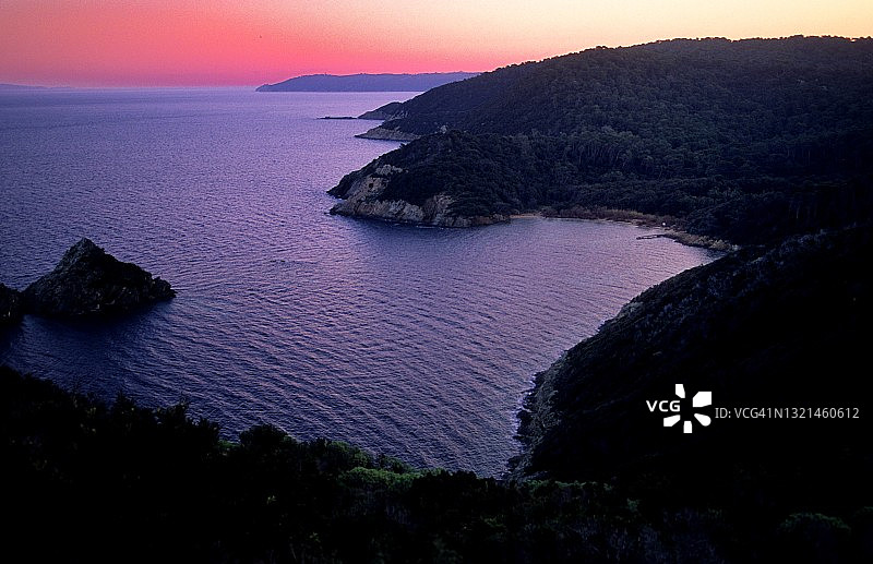 波克罗勒岛日落美景图片素材