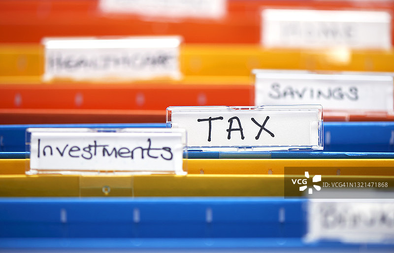 投资与税务图片素材