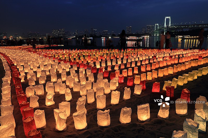 台场海之光节图片素材