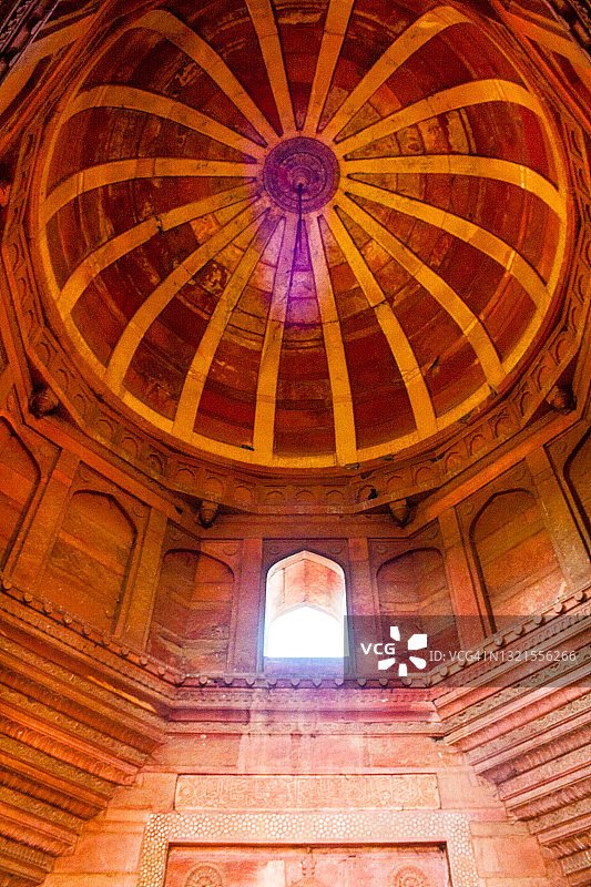 莫卧儿时代法泰赫布尔西格里的建筑穹顶图片素材