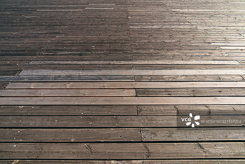 木板路特写镜头图片素材