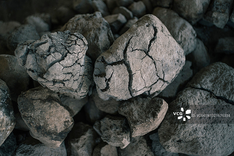 波波卡特佩特火山岩图片素材