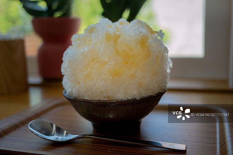 刨冰碎屑图片素材