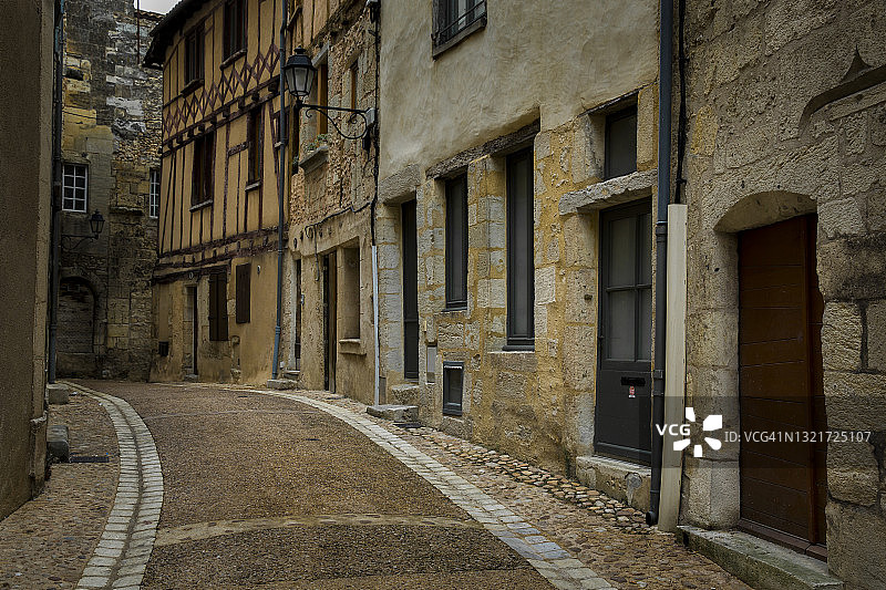 法国佩里格的老街图片素材
