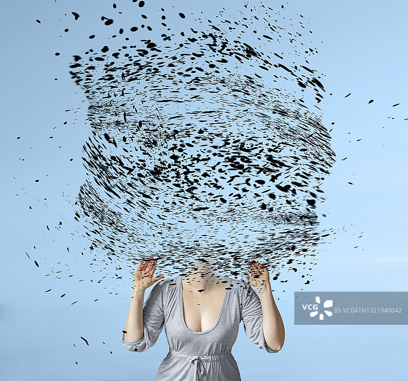 歇斯底里图片素材