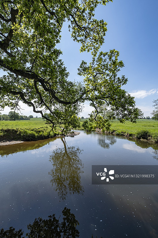 沃里克郡的阿罗河图片素材