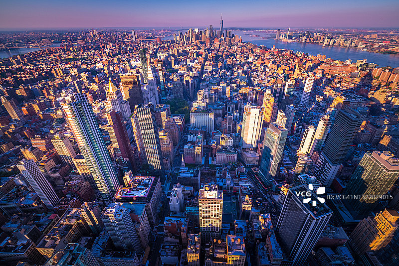 纽约市天际线图片素材