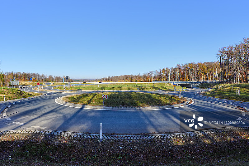 环形交通枢纽图片素材