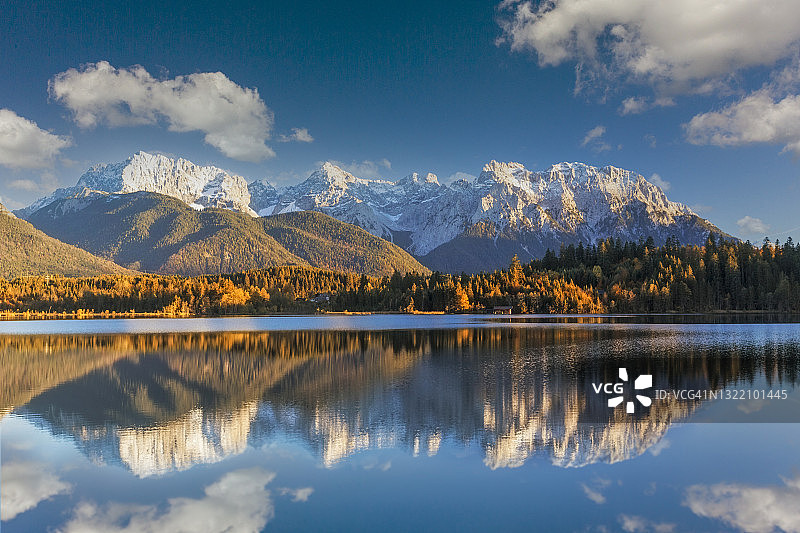 巴伐利亚阿尔卑斯山的卡文德尔山脉图片素材