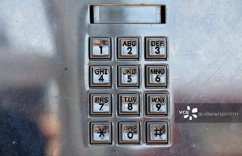 亚利桑那州乡村公用电话图片素材