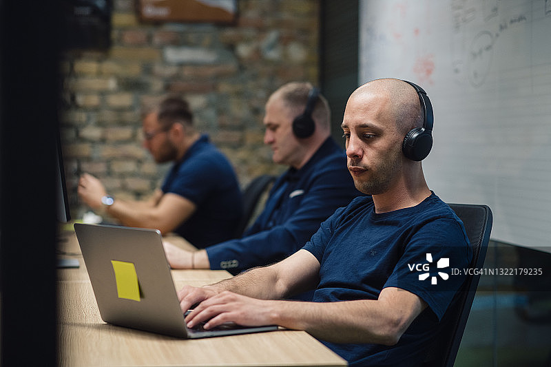 电脑程序员团队图片素材