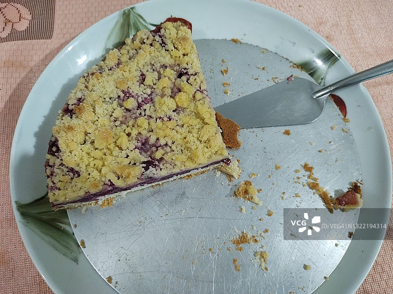 自制浆果派图片素材