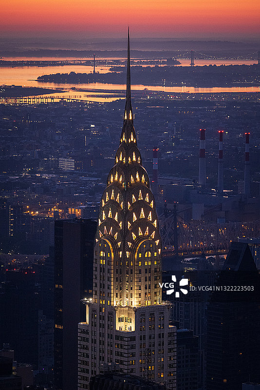 克莱斯勒大厦图片素材