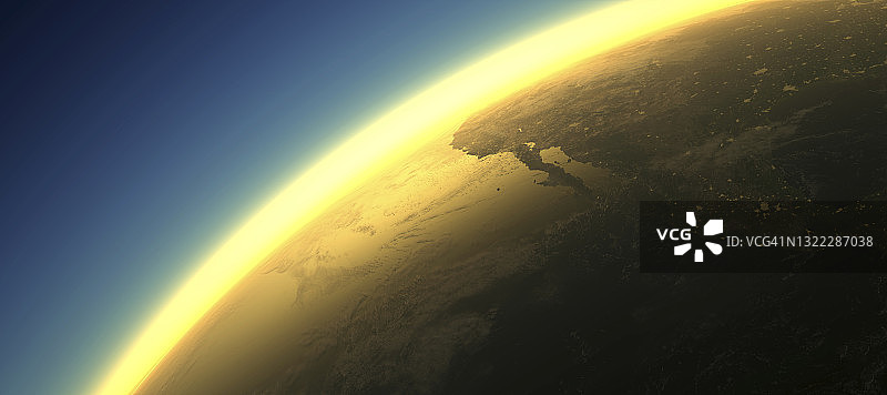 全球变暖概念插图图片素材