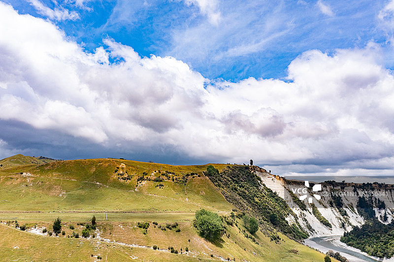新西兰曼加韦卡朗基蒂凯河图片素材