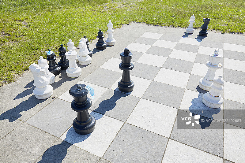 户外象棋图片素材
