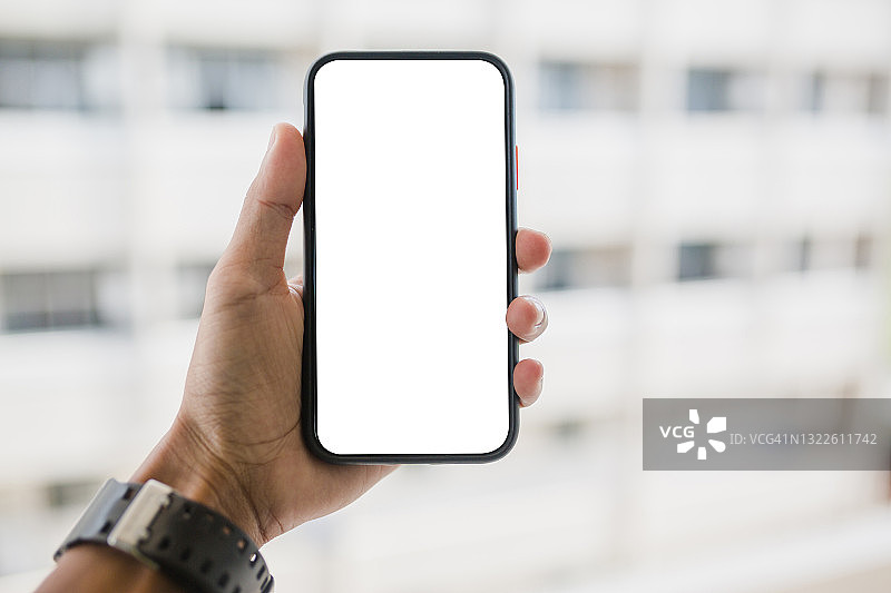 白色智能手机空间图片素材