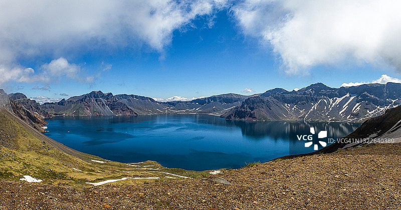 中国长白山天池风光图片素材