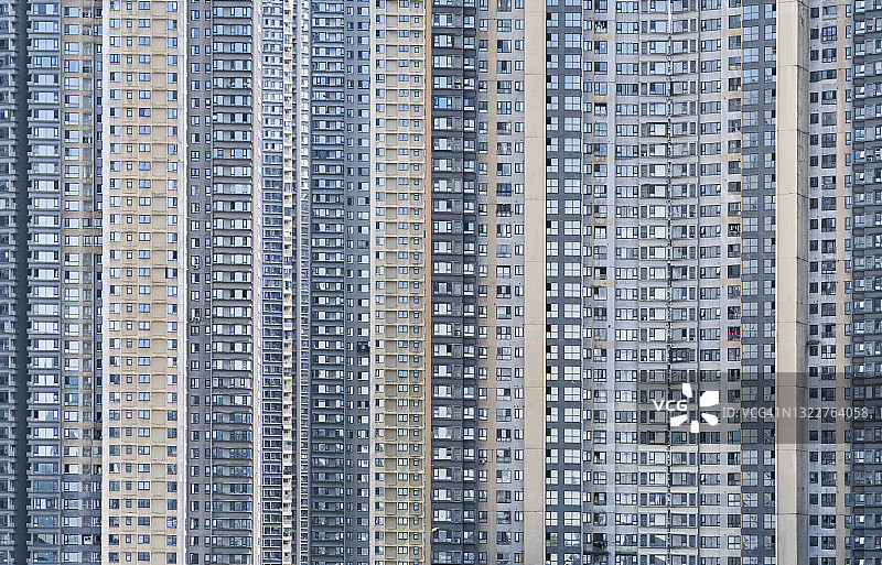 住宅建筑的完整画面图片素材