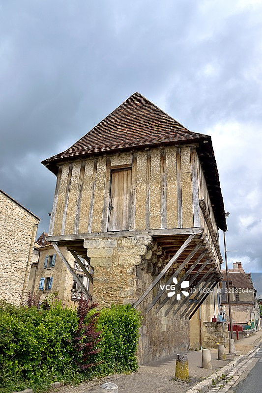 佩里格，克雷萨克镇守卫队的船图片素材