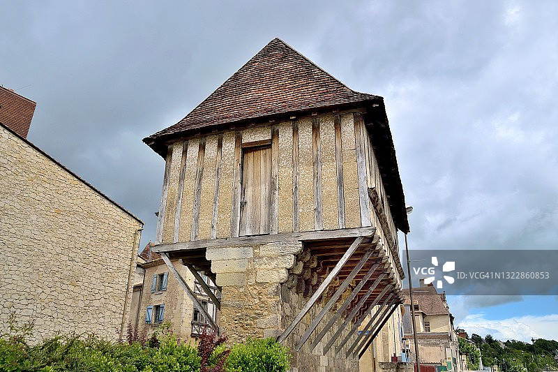 佩里格，克雷萨克镇守卫队的船图片素材